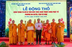 Lễ động thổ công trình tu bổ di tích kiến trúc nghệ thuật quốc gia Chùa Phật Tổ