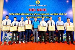 LILAMA tuyên dương 8 cá nhân điển hình tiên tiến