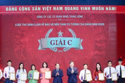 B&aacute;o C&ocirc;ng l&yacute; đoạt 2 giải Cuộc thi ch&iacute;nh luận về bảo vệ nền tảng tư tưởng của Đảng năm 2026