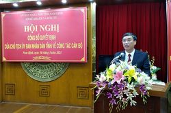 Giám đốc Sở Tài chính Ninh Bình nghỉ công tác
