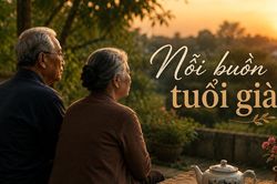 Đi qua tuổi 60, nhiều người mới thấm thía những nỗi buồn không thể gọi thành tên