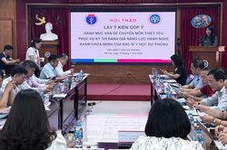 Hoàn thiện danh mục chuyên môn thiết yếu phục vụ kỳ kiểm tra đánh giá năng lực hành nghề bác sĩ y học dự phòng năm 2027