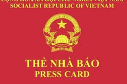 Quy định mới thủ tục cấp, đổi, cấp lại và thu hồi thẻ nhà báo