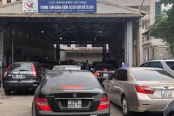 Dừng đặt lịch đăng kiểm qua ứng dụng trực tuyến