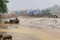 Những hình ảnh về trận lũ quét tại xã Mường Than tỉnh Lai Châu