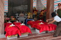 Phát hiện và quy tập bốn mộ liệt sĩ tập thể tại Lai Châu