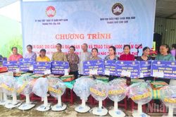 Cần Thơ bàn giao 200 căn nhà Đại đoàn kết, trao 4.000 phần quà cho hộ khó khăn