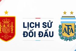 [Infographic] Lịch sử đối đầu Tây Ban Nha-Argentina: Cân bằng tuyệt đối