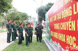 Trung đoàn bộ binh 19 hoàn thành tốt nội dung thi 'Doanh trại chính quy, xanh, sạch, đẹp'
