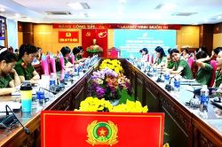 Phụ nữ Công an nhân dân tổ chức quán triệt Nghị quyết, tập huấn nghiệp vụ công tác Hội