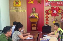 Xử phạt nữ tài xế vượt ẩu