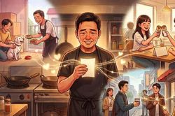 Những tin nhắn ấm áp qua màn hình ứng dụng giao hàng