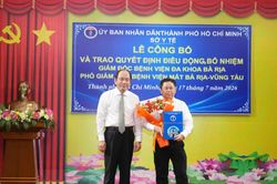 Phó Giám đốc Sở Y tế TPHCM làm Giám đốc Bệnh viện Đa khoa Bà Rịa