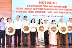 Chung tay bảo vệ môi trường vì TPHCM xanh, sạch, đẹp