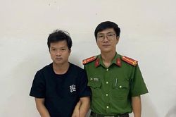 Bắt đối tượng trốn truy nã dưới vỏ bọc người làm thuê vựa sầu riêng