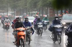 Miền Bắc mưa lớn kéo dài nhiều ngày
