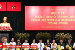 TP.HCM gặp mặt người có công tiêu biểu dịp 27/7