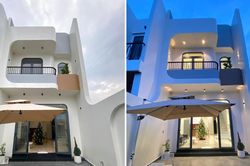 Vợ chồng TPHCM chi tiền tỷ xây nhà kiểu lạ, biến tường rào thành điểm chiếu phim