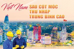 Việt Nam sau cột mốc thu nhập trung b&igrave;nh cao