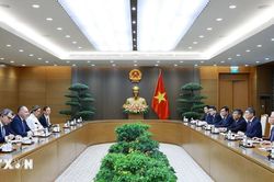 Thủ tướng Lê Minh Hưng tiếp Bộ trưởng Ngoại giao Hy Lạp