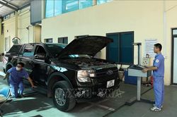 Dừng đặt lịch đăng kiểm qua ứng dụng trực tuyến TTDK