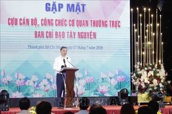 Tổng Bí thư, Chủ tịch nước Tô Lâm gặp mặt cựu cán bộ, công chức Cơ quan Thường trực Ban Chỉ đạo Tây Nguyên