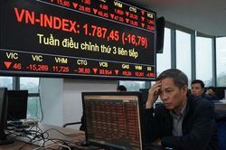 VN-Index mất mốc 1.800 điểm, đứt mạch phục hồi cuối tuần