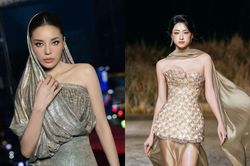 Hoa hậu Kỳ Duyên phản ứng gây chú ý về Lương Thùy Linh