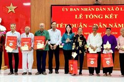 Gần 3 tỷ đồng thực hiện chương trình Tết Quân - Dân tại xã Ô Lâm