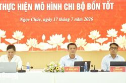 Ngọc Chúc nâng cao chất lượng mô hình chi bộ bốn tốt