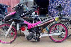 An Giang tạm giữ 8 xe mô tô độ, chế trái phép
