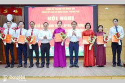 Thành lập Ban Xây dựng Đảng, Đảng ủy các cơ quan Đảng thành phố Đồng Nai