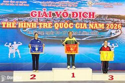 Đồng Nai xếp hạng ba toàn đoàn Giải vô địch Thể hình trẻ quốc gia năm 2026
