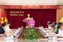 Việc thực hiện nhiệm vụ của các đơn vị phải đo đếm được bằng sản phẩm cụ thể