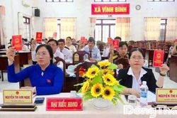 HĐND xã Vĩnh Bình: Thông qua 4 nghị quyết quan trọng