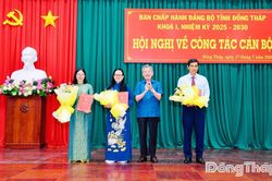 Ban Bí thư chỉ định 3 đồng chí tham gia Ban Chấp hành Đảng bộ tỉnh Đồng Tháp