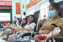 Người dân khu vực Chư Prông tự nguyện hiến 197 đơn vị máu an toàn