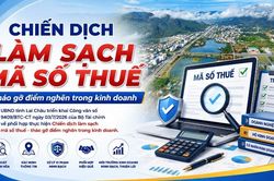 Triển khai chiến dịch l&agrave;m sạch m&atilde; số thuế - th&aacute;o gỡ điểm nghẽn trong kinh doanh