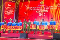 Đội tuyển tỉnh Lạng Sơn đoạt giải C tại Hội thi lực lượng tham gia bảo vệ an ninh, trật tự ở cơ sở giỏi toàn quốc khu vực phía Bắc