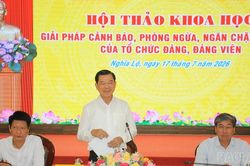 Hội thảo khoa học đề xuất giải pháp nâng cao hiệu quả công tác cảnh báo, phòng ngừa sai phạm