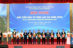 Hội nghị X&uacute;c tiến đầu tư 2026: L&agrave;o Cai cam kết đồng h&agrave;nh c&ugrave;ng doanh nghiệp