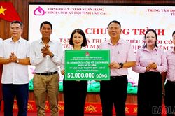 Trao tặng 100 suất quà tri ân người có công với cách mạng