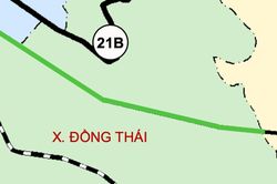 Quy hoạch giao thông xã Đồng Thái tỉnh Ninh Bình: Chi tiết tuyến đường 5km mới
