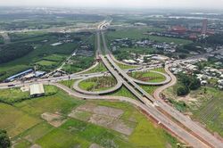 Hạ tầng kết nối sân bay Long Thành: Nút giao ĐT 25C và Vành đai 3 TP.HCM dần lộ diện