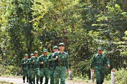 Xây dựng gần 13 km đường tuần tra biên giới qua tỉnh Lâm Đồng