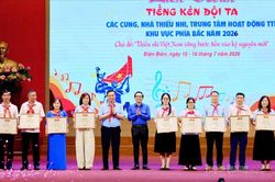 Đoàn thiếu nhi tỉnh Tuyên Quang đạt thành tích xuất sắc tại Liên hoan 'Tiếng kèn Đội ta' khu vực phía Bắc năm 2026