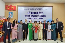 Viện Văn hóa, Nghệ thuật, Thể thao và Du lịch Việt Nam khai giảng khóa nghiên cứu sinh đầu tiên tại miền Trung