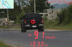 L&agrave;o Cai: T&agrave;i xế chạy 91km/h, kh&ocirc;ng chấp h&agrave;nh hiệu lệnh CSGT bị phạt 51 triệu đồng, giữ xe