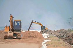 Nâng công suất mỏ, bù đắp nguồn vật liệu thi công cao tốc Châu Đốc - Cần Thơ - Sóc Trăng