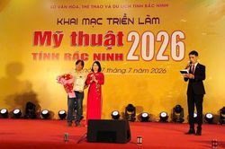 Bắc Ninh: Triển lãm Mỹ thuật năm 2026 – thành quả sáng tạo và bản sắc Kinh Bắc